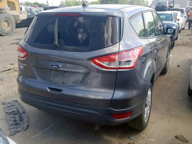 1FMCU0F79EUA10690 - 2014 FORD ESCAPE S GRAY photo 4