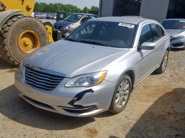 1C3CCBBB4CN118997 - 2012 CHRYSLER 200 TOURIN SILVER photo 2