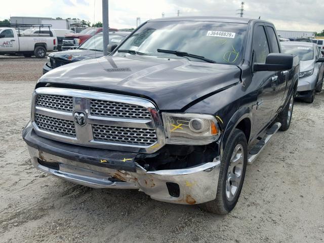 1C6RR6JT2HS512925 - 2017 RAM 1500 LARAM GRAY photo 2