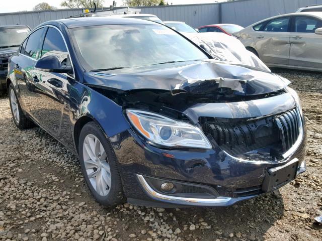 2G4GK5EX4F9293780 - 2015 BUICK REGAL BLUE photo 1