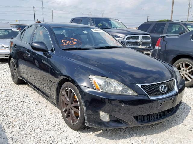 JTHBK262372058172 - 2007 LEXUS IS 250 BLACK photo 1