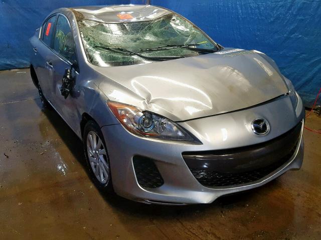 JM1BL1V83C1687090 - 2012 MAZDA 3 I SILVER photo 1