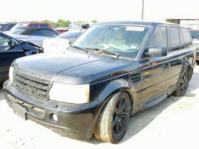 SALSH23488A136225 - 2008 LAND ROVER RANGE ROVE BLACK photo 2