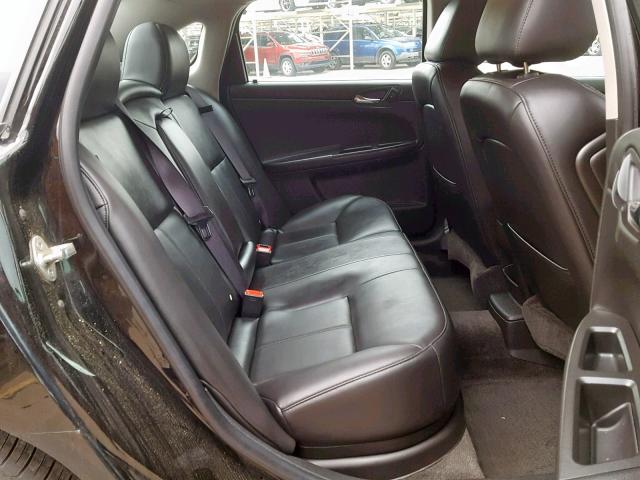 2G1WC5E30D1112916 - 2013 CHEVROLET IMPALA LTZ BLACK photo 6