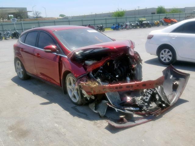 1FADP3N21EL348880 - 2014 FORD FOCUS TITA MAROON photo 1