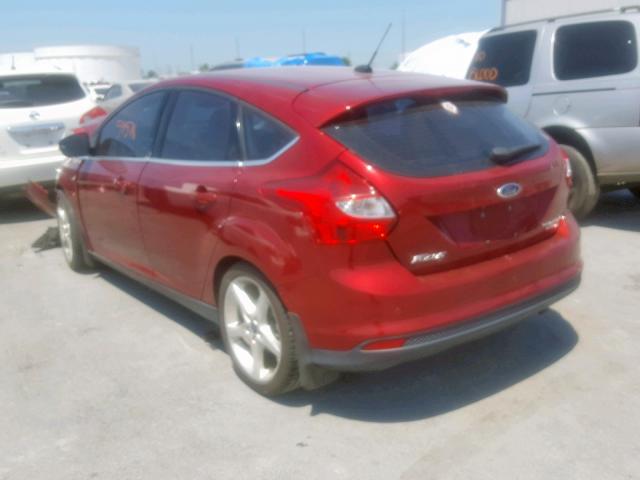 1FADP3N21EL348880 - 2014 FORD FOCUS TITA MAROON photo 3