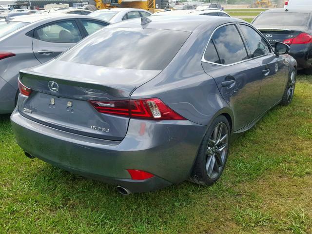 JTHBF1D27F5057346 - 2015 LEXUS IS 250 GRAY photo 4