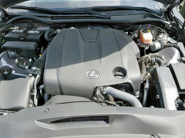 JTHBF1D27F5057346 - 2015 LEXUS IS 250 GRAY photo 7