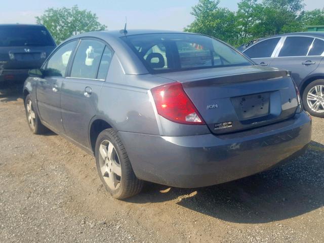 1G8AL55F26Z121925 - 2006 SATURN ION LEVEL GRAY photo 3