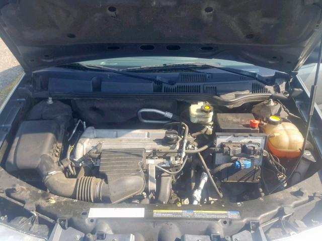 1G8AL55F26Z121925 - 2006 SATURN ION LEVEL GRAY photo 7