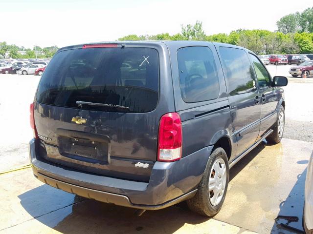 1GNDV23W68D190235 - 2008 CHEVROLET UPLANDER L 灰色 照片 4
