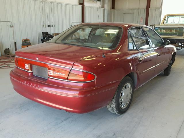 2G4WS52J631193962 - 2003 BUICK CENTURY CU BURGUNDY photo 4