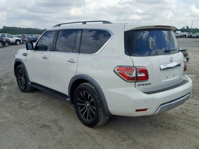 JN8AY2NF5H9302076 - 2017 NISSAN ARMADA PLA WHITE photo 3