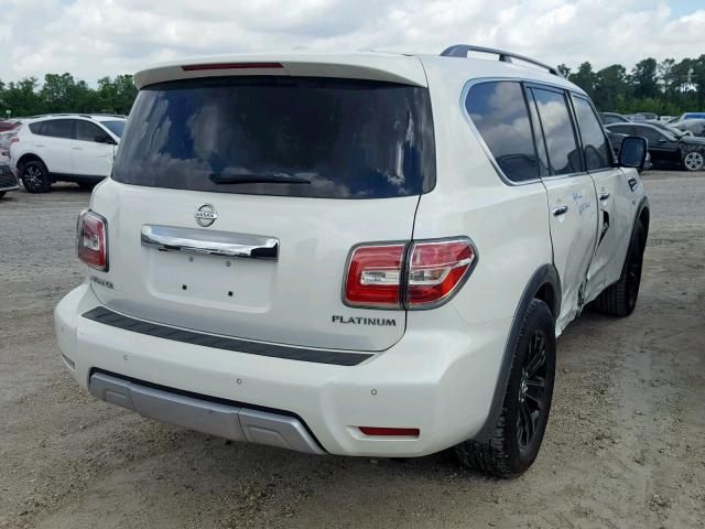 JN8AY2NF5H9302076 - 2017 NISSAN ARMADA PLA WHITE photo 4