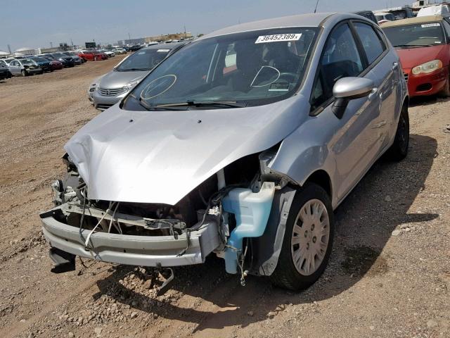 3FADP4TJ2GM172181 - 2016 FORD FIESTA S SILVER photo 2