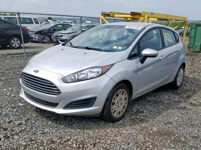 3FADP4TJ4GM136329 - 2016 FORD FIESTA S SILVER photo 2