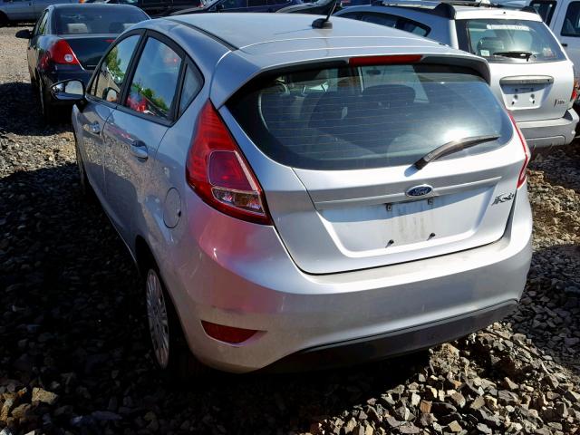 3FADP4TJ4GM136329 - 2016 FORD FIESTA S SILVER photo 3