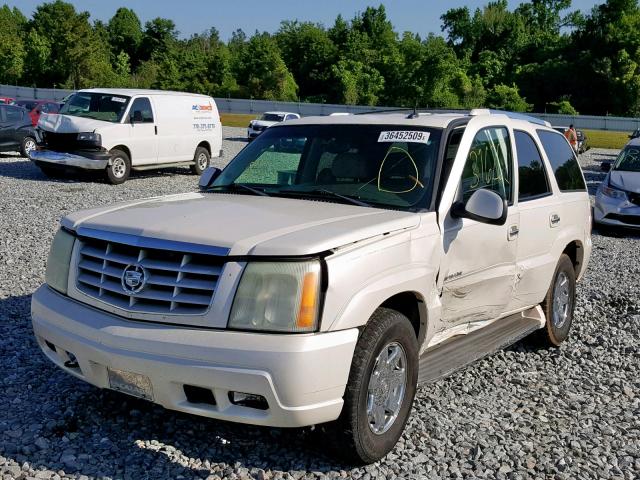 1GYEC63T23R123802 - 2003 CADILLAC ESCALADE L WHITE photo 2