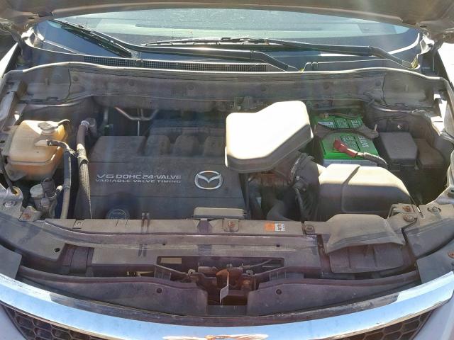 JM3TB38V480130259 - 2008 MAZDA CX-9 SILVER photo 7