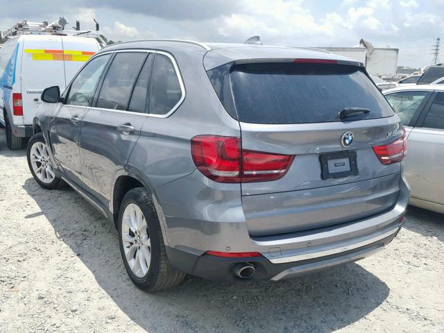 5UXKR2C58E0H34590 - 2014 BMW X5 SDRIVE3 GRAY photo 3