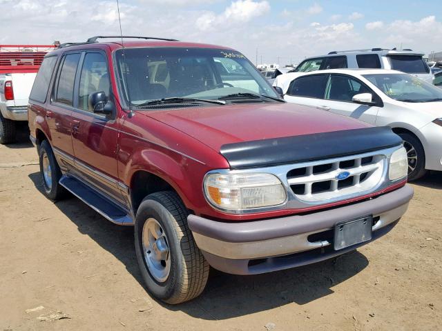 1FMDU34X2TUC62660 - 1996 FORD EXPLORER RED photo 1