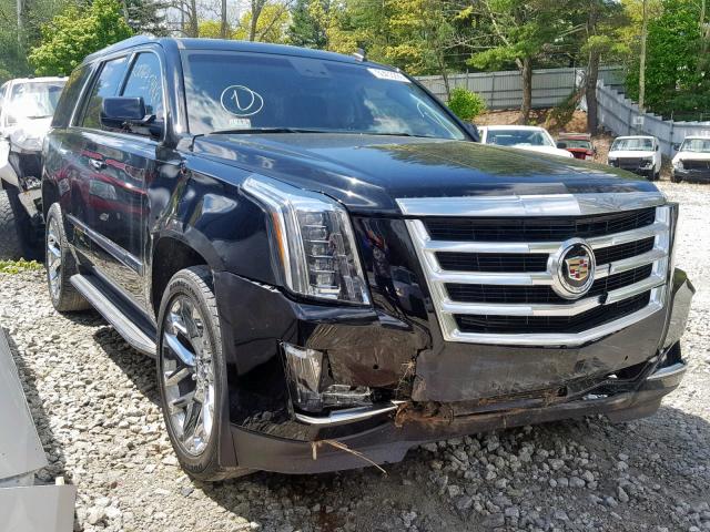 1GYS4BKJ9FR161735 - 2015 CADILLAC ESCALADE L BLACK photo 1