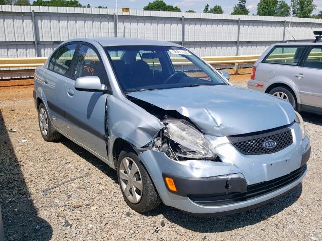 KNADE123566065624 - 2006 KIA RIO BLUE photo 1