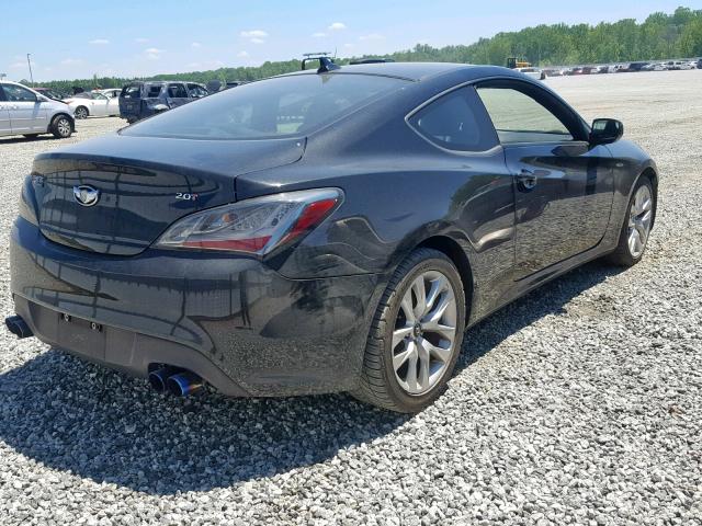 KMHHT6KD6DU090472 - 2013 HYUNDAI GENESIS CO BLACK photo 4