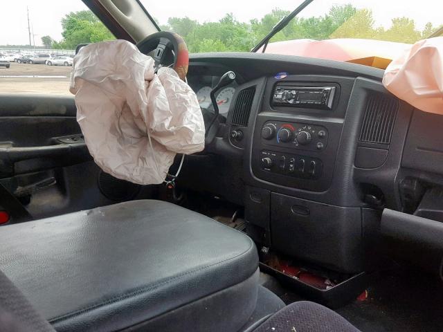 3D7KS28D75G900456 - 2005 DODGE RAM 2500 S წითელი ფოტო 5