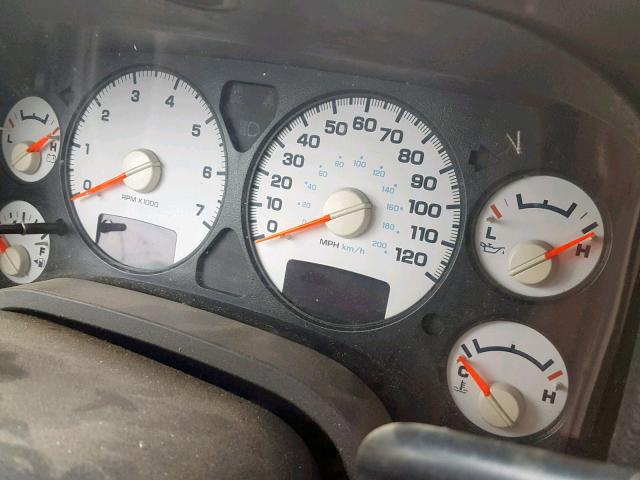 3D7KS28D75G900456 - 2005 DODGE RAM 2500 S წითელი ფოტო 8