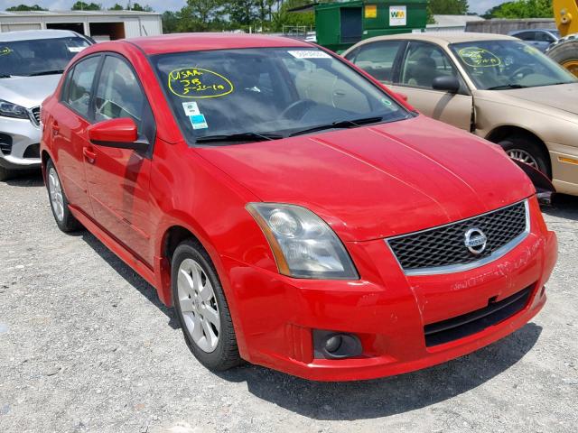 3N1AB61E49L684243 - 2009 NISSAN SENTRA 2.0 RED photo 1