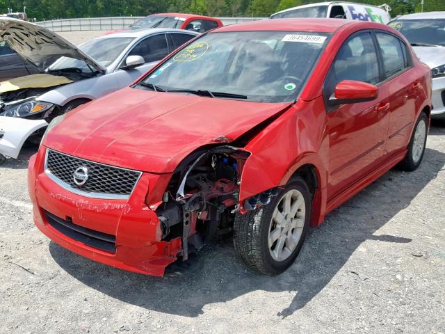 3N1AB61E49L684243 - 2009 NISSAN SENTRA 2.0 RED photo 2