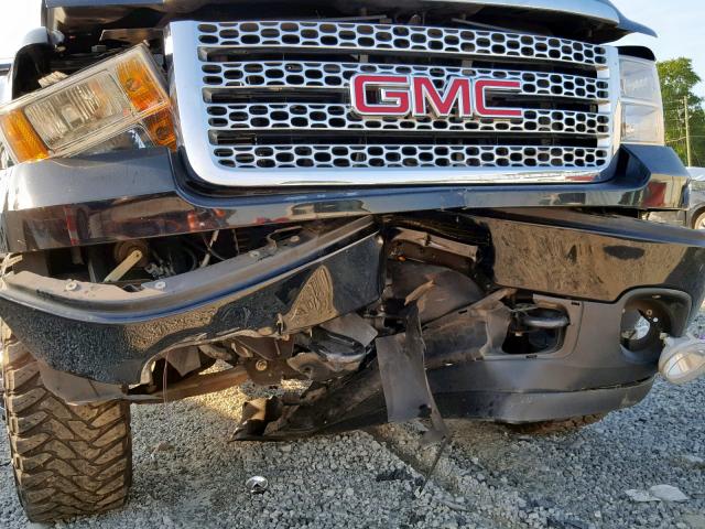 1GT426C89BF195029 - 2011 GMC SIERRA K35 BLACK photo 9