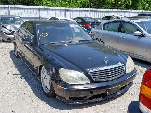 WDBNG75J81A138648 - 2001 MERCEDES-BENZ S 500 BLACK photo 1