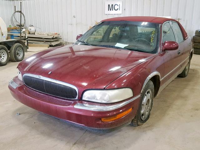 1G4CW54K2Y4225069 - 2000 BUICK PARK AVENU BURGUNDY photo 2