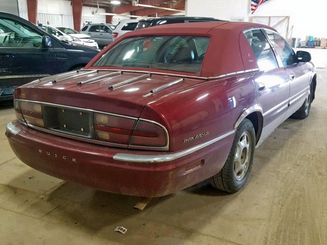 1G4CW54K2Y4225069 - 2000 BUICK PARK AVENU BURGUNDY photo 4