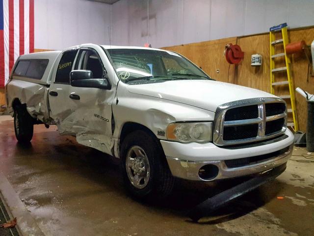 3D7KA28W73G791899 - 2003 DODGE RAM 2500 S Սպիտակ լուսանկար 1