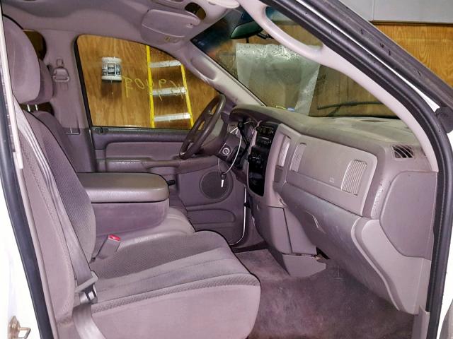 3D7KA28W73G791899 - 2003 DODGE RAM 2500 S Սպիտակ լուսանկար 5