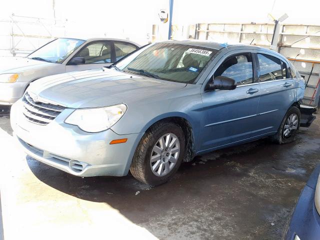 1C3LC46B79N527476 - 2009 CHRYSLER SEBRING LX BLUE photo 2