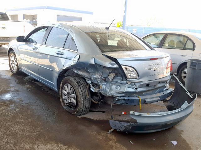 1C3LC46B79N527476 - 2009 CHRYSLER SEBRING LX BLUE photo 3