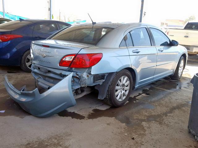 1C3LC46B79N527476 - 2009 CHRYSLER SEBRING LX BLUE photo 4