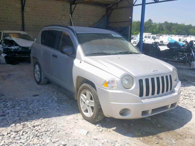 1J8FT47W37D132099 - 2007 JEEP COMPASS SILVER photo 1