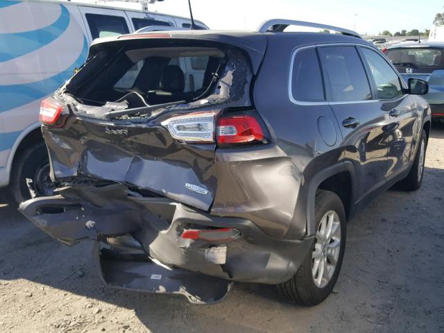 1C4PJLLB8JD525201 - 2018 JEEP CHEROKEE L GRAY photo 4