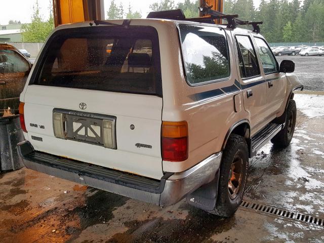 JT3VN39W6P0098787 - 1993 TOYOTA 4RUNNER VN WHITE photo 4