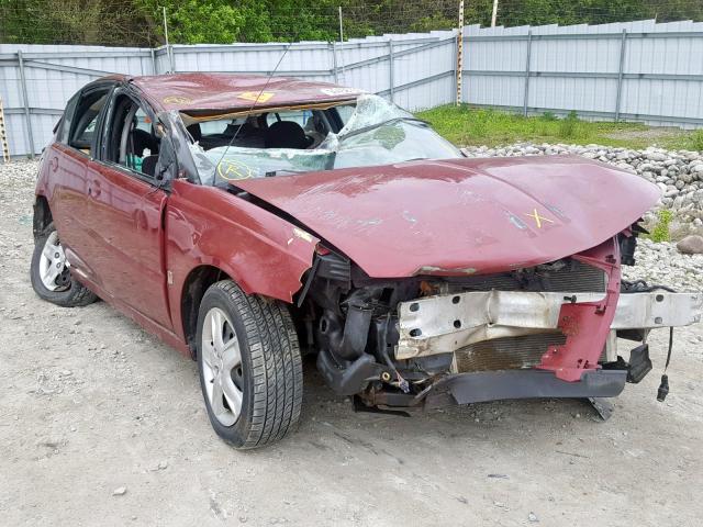 1G8AJ55F76Z114393 - 2006 SATURN ION LEVEL RED photo 1