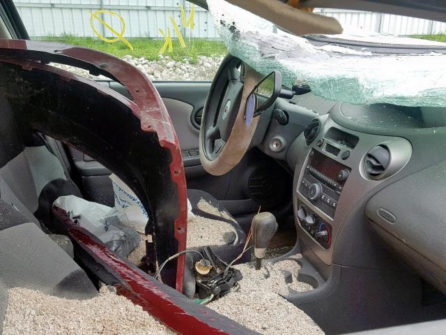 1G8AJ55F76Z114393 - 2006 SATURN ION LEVEL RED photo 5