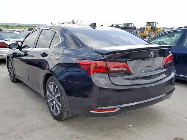 19UUB1F38FA022688 - 2015 ACURA TLX BLACK photo 3