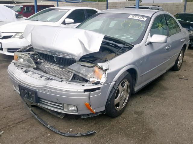 1LNHM86S1YY600436 - 2000 LINCOLN LS SILVER photo 2