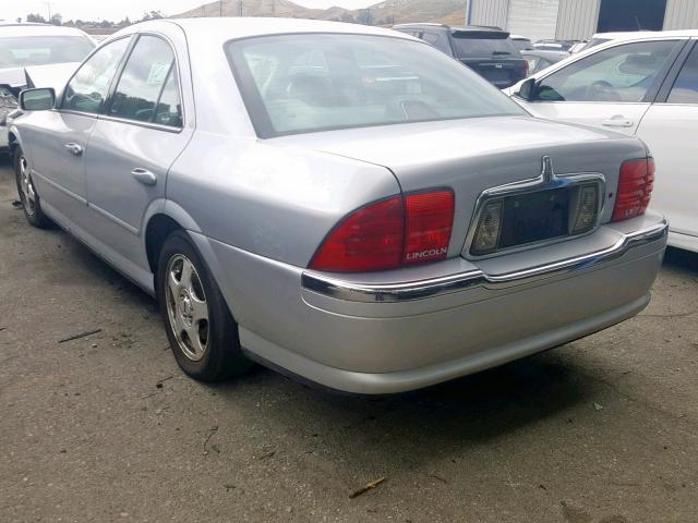 1LNHM86S1YY600436 - 2000 LINCOLN LS SILVER photo 3