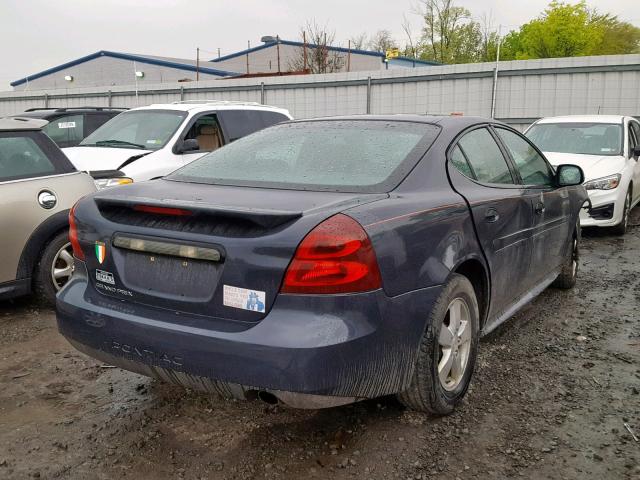 2G2WP552581143625 - 2008 PONTIAC GRAND PRIX GRAY photo 4